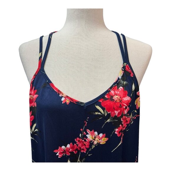 Papermoon Basima Back Detail Knit Top~Size 3X~Navy Floral Stitch Fix Tank~L4 11 - Picture 6 of 10